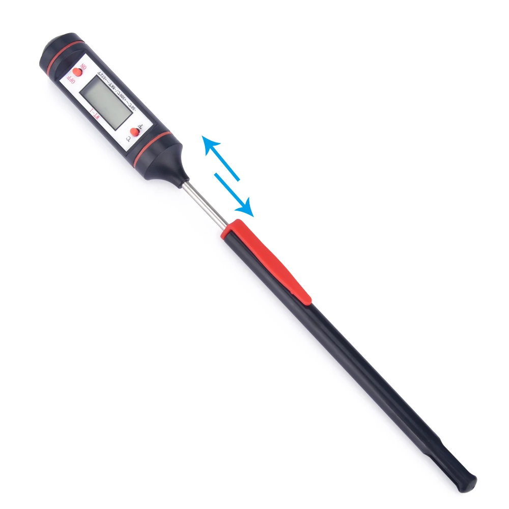 

Digital Thermometer BBQ Grill Meat Cookie Tool Car Air Conditioning Temperature Gauge Detector Baby Food Bath Water Thermometer