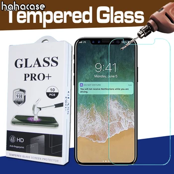 

1000pcs 9H Premium 2.5D Tempered Glass For iPhone 11 Pro Max XS XR X 8 7 6 6S Plus 5 5S SE Screen Protector Guard Film With Box