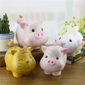 

Creative Zodiac Animal Piggy Bank Piggy Bank Girl Birthday Gift Home Decoration Pig Child Birthday Gift
