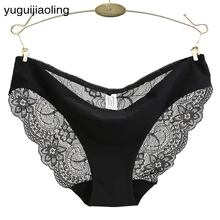 Hot Sale Women’s  Lace Panties Low Rise Seamless Traceless  Underwear Panties Briefs Ladies Panties S-2XL New