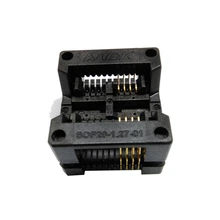 SOP8 SOIC8 SO8 IC, pas de prise de test, 1.27mm, largeur du corps IC 5.4mm, 209mil, adaptateur, connecteur SPI I2C, capteur d'air analogique