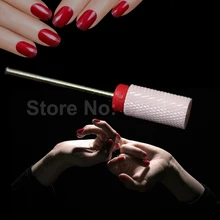 Тонкий 3/32 ''большой баррель розовый керамический ножной мозолей бит профессиональный маникюр, педикюр бор, фреза опилок-искусственные инструменты для ногтей