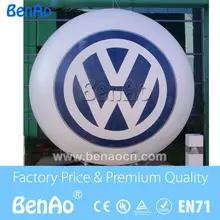 AO068 DHL+printing &Inflatable helium balloon with brand logo/ 0.18mm PVC Helium balloon Advertising PVC balloon