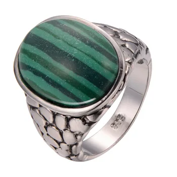 

Malachite 925 Sterling Silver Ring Fashion Ring Size 6 7 8 9 10 F1233
