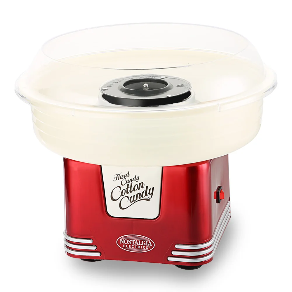 

NOSTALGIA ELECTRICS 550W Retro Cotton Candy Maker Home Party Dessert Tools