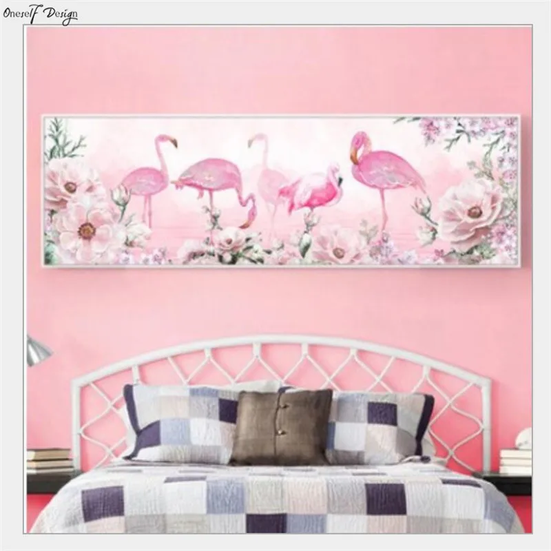 

2019 New Cartoon Pink Animal Diamond Painting Cross Stitch Full Diamond Embroidery Wedding Decor Round Drill Christmas Gift