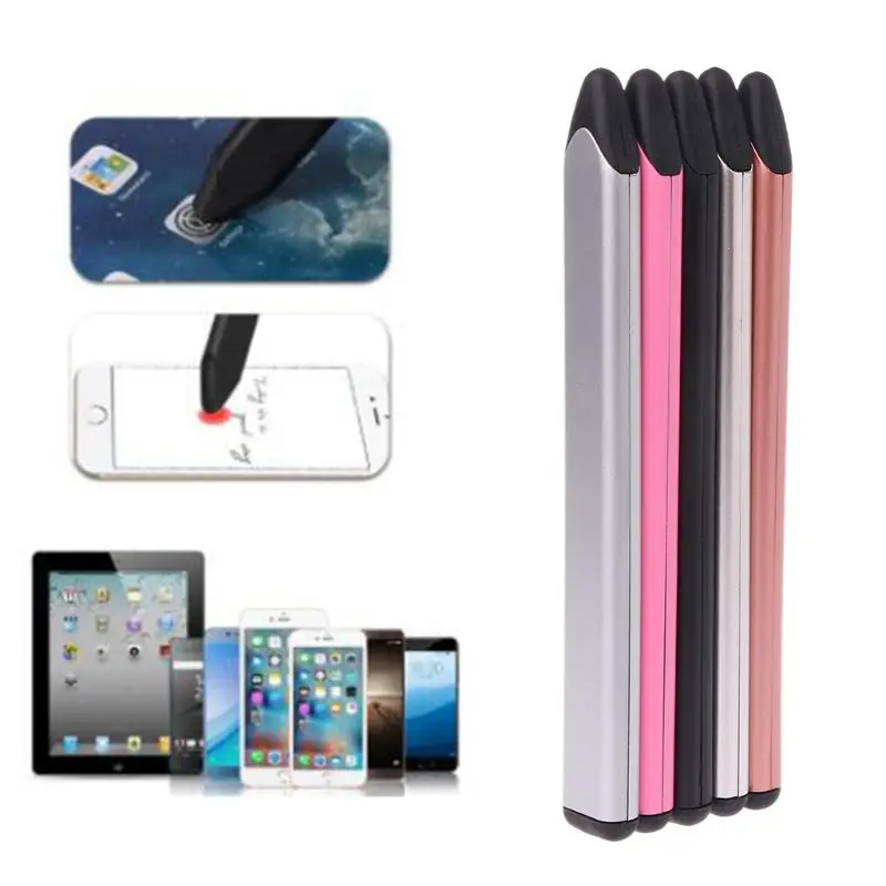 

Universal Flat Tablet Touch Screen Pen Capacitive Stylus Pen Pencil Replacement For iPad iPhone Mobile Phones Tablet PC Accessor