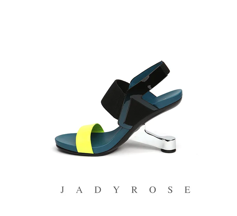 Jady Rose/ г., модная женская обувь летние сандалии-гладиаторы из натуральной кожи пикантные свадебные туфли на высоком каблуке женские туфли-лодочки с открытым носком