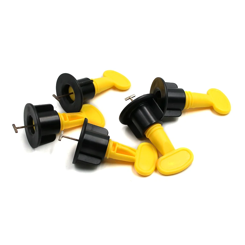 

25Bags New Plastic Alignment Repeated Using Ceramic Floor Levelers Tools T Tile leveling System Kits For Flooring Tiles /EU-C02