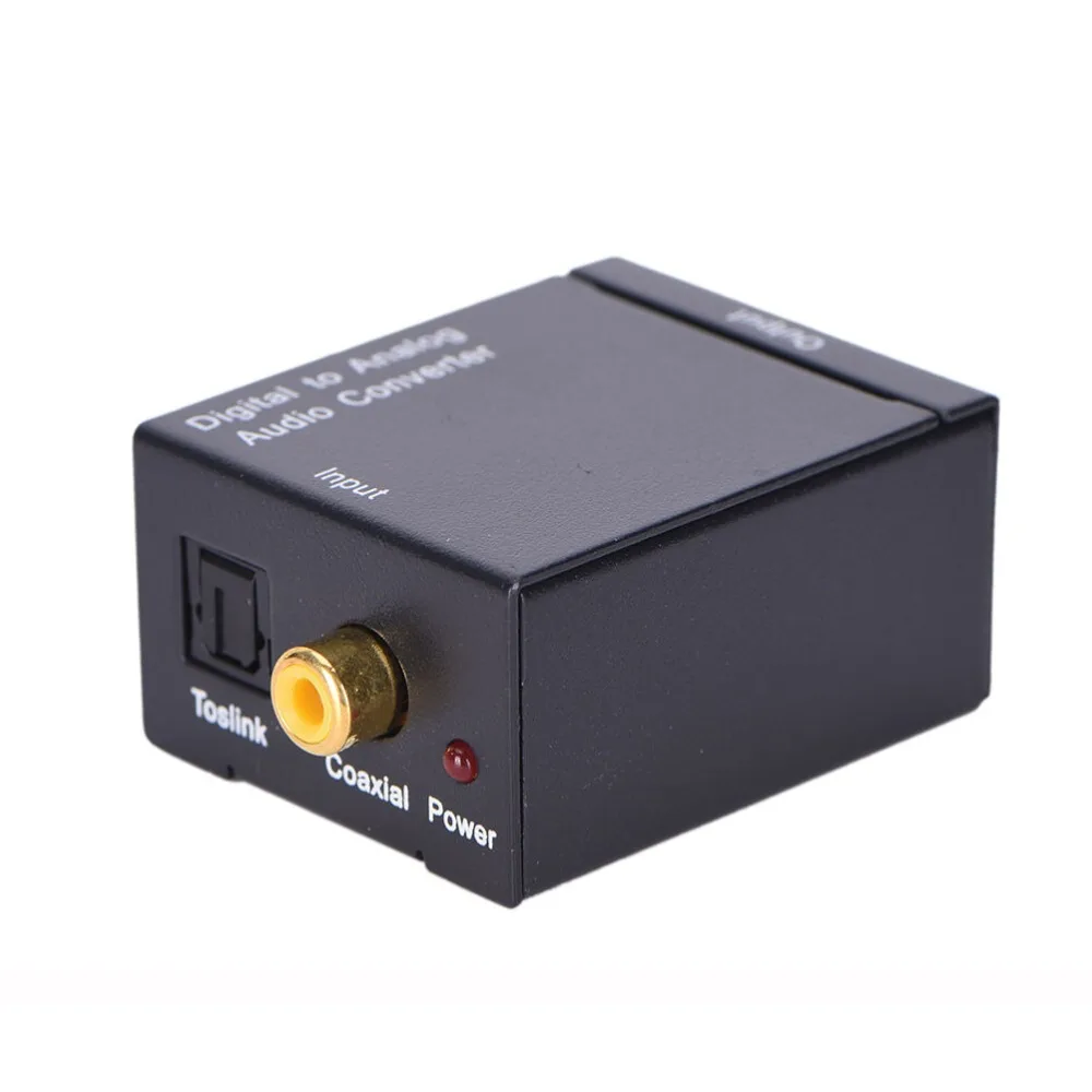 Цифро аналоговый преобразователь DAC цифровой SPDIF Toslink в стерео аудио L/R конвертер
