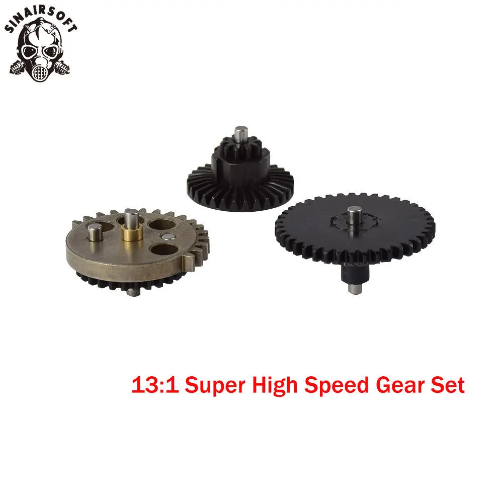 SINAIRSOFT BD 13:1 Super High Speed Gear Set for Ver. 2/3 AEG Airsoft Gearbox Hunting Accessories  BD1212