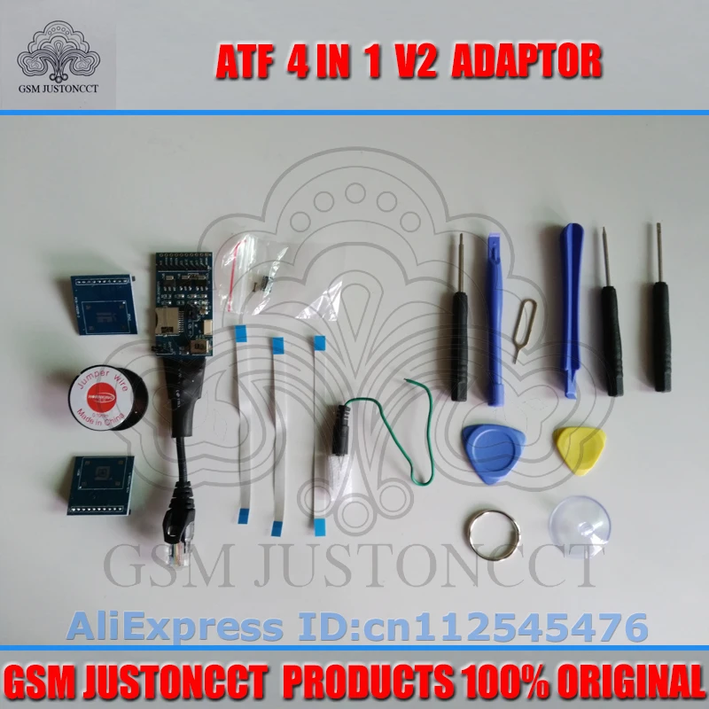 Продукт программатор ATF JTAG/EMMC/ISP/MMC карта ATF-V3 все в 1 основной адаптер для ATF большой коробки/нитро/освещения