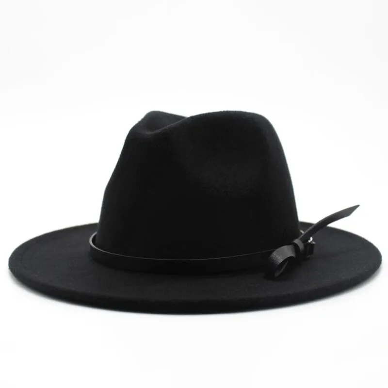 2017 Wool Jazz Hats Large Brim Beach 