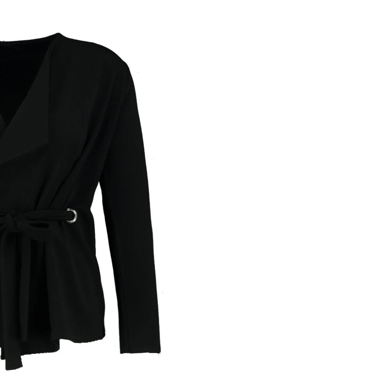 Kiss Milk 2018 Plus Size Solid Sexy V-neck Women Blazers Lace Up Female  Clothing Office Lady Black And White  Big Size Coats