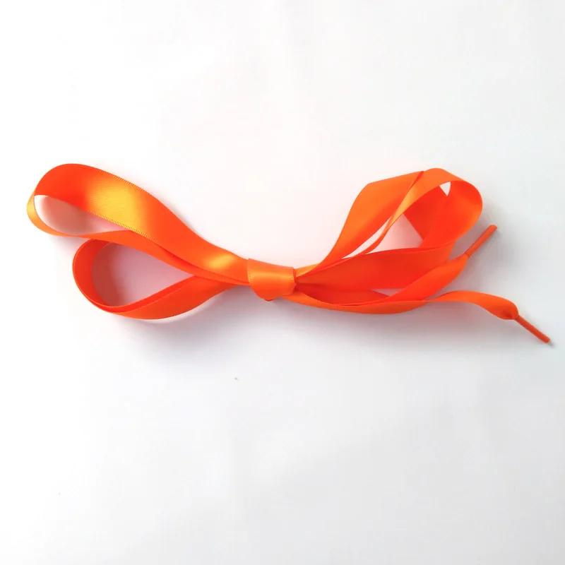 JUP1-12Pairs Orange Wholesale Fashion Colorful Silk Ribbon Women Girl Flat Shoelaces Sneaker Sport Shoe Fantastic Shoelace Laces JUP1-12Pairs Orange Wholesale Fashion Colorful Silk Ribbon Women Girl Flat Shoelaces Sneaker Sport Shoe Fantastic Shoelace Laces