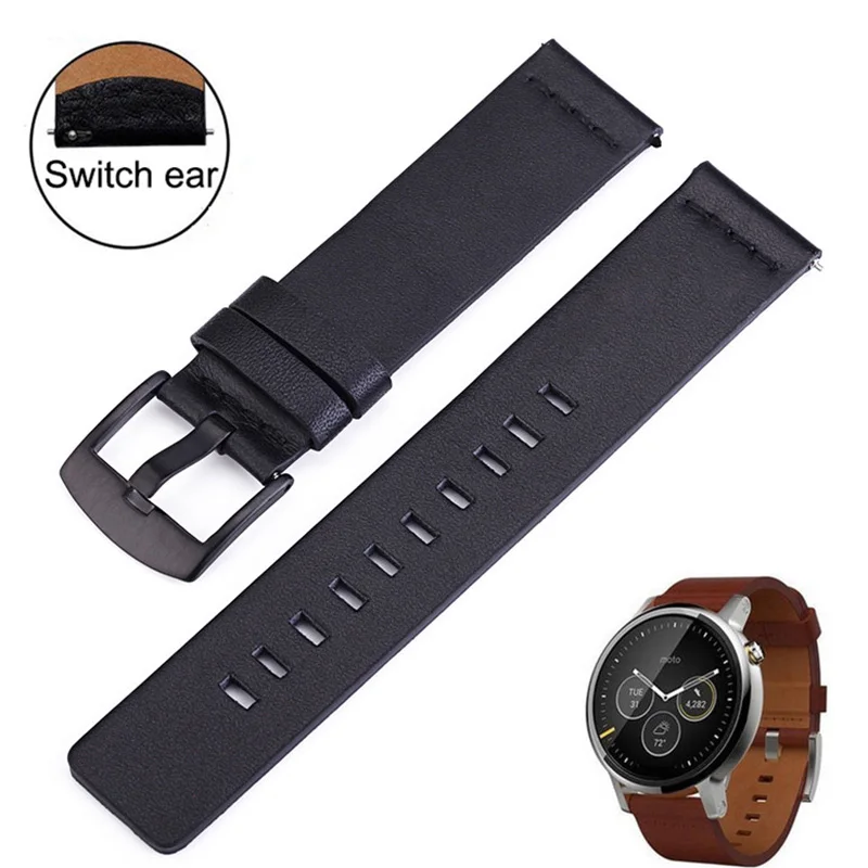 

Italy Oil Leather Watchband Quick Release Watch Band Wrist Strap 18mm 20mm 22mm 24mm For Samsung Gear S3 Frontier S2