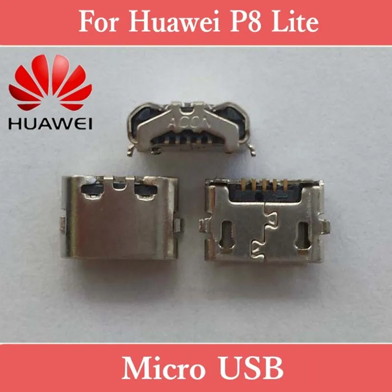 10 шт. микро блок USB порт зарядный разъем Замена для Huawei P8 Lite интерфейс передачи