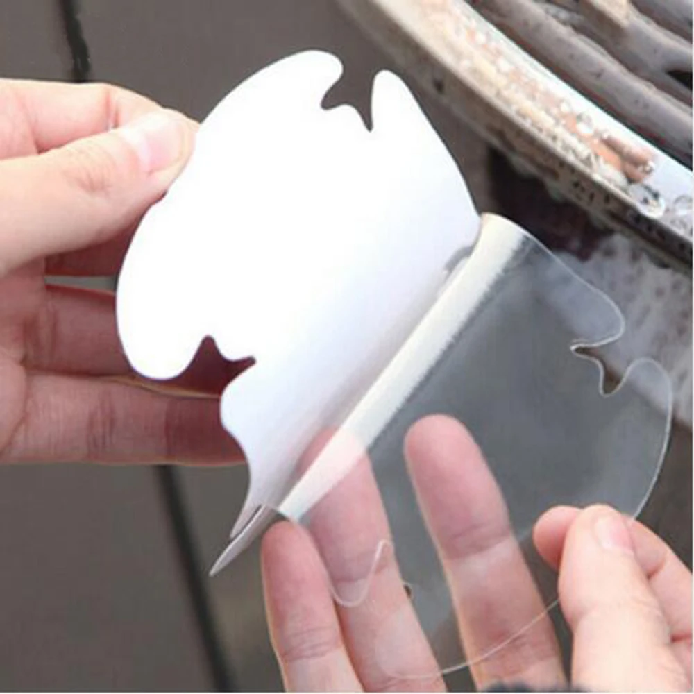 

16Pcs/LOT Car door handle protector invisible sticker For mercedes w212 volvo s40 audi tt mercedes cla w203 audi a6 c7 volvo c30