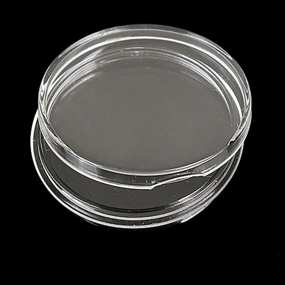 

10Pcs 27mm Transparent Round Boxed Lighthouse Coin Holder plastic Capsules coin box display cases