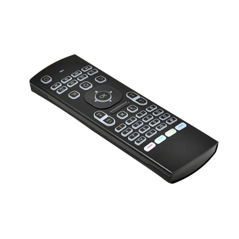 MX3-L Air Mouse беспроводная клавиатура с подсветкой 2 4G пульт дистанционного