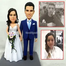 Пользовательские Bobblehead индивидуальные гольф bobblehead кукла Свадебная Статуэтка забавные подарки День рождения Гольф er Кукла Статуэтка от Turui статуэтки