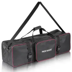 Neewer 39 "x 10" x 10 "/100x25x25 см фото-видео Студийный комплект сумка для переноски Дополнительный боковой карман для световых