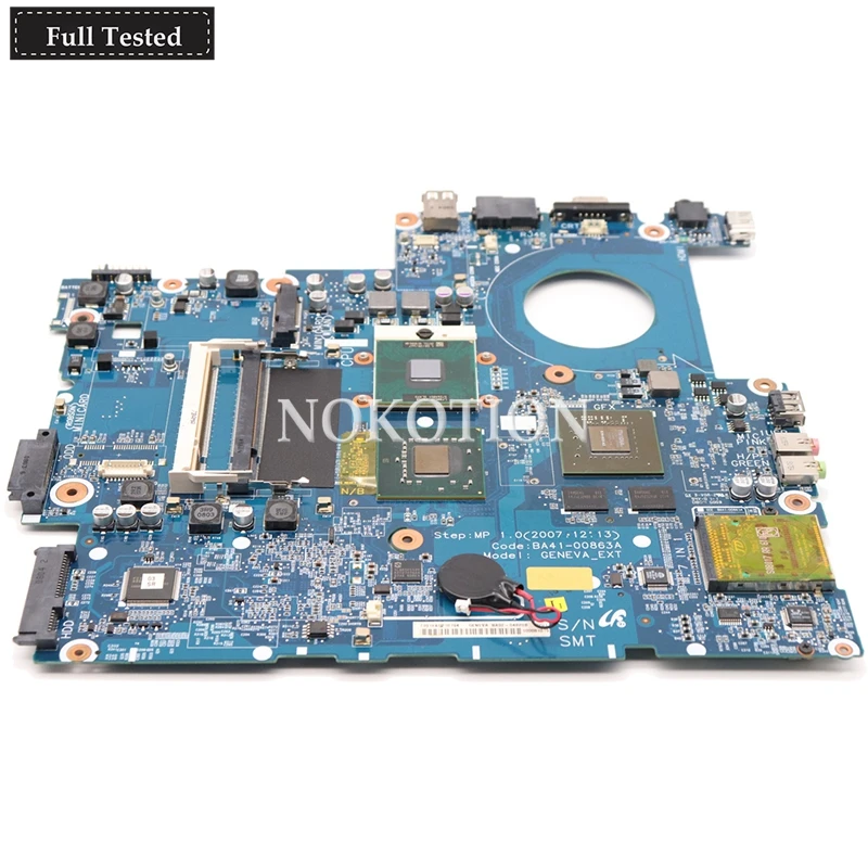 NOKOTION BA41-00863A материнская плата для ноутбука samsung NP-R700 R700 965PM DDR2 Gefore графика основная плата полный тест