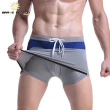 Храбрый Человек Для Мужчин's Одежда заплыва Мужские Шорты для купания Горячая весна Для мужчин боксер Мужские Шорты для купания Одежда заплыва Юбки для женщин U Puch