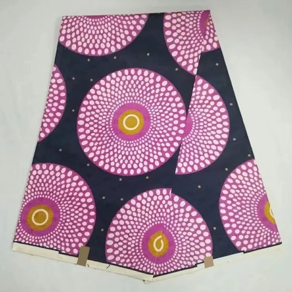

Purple 6 yards whole Basin,Quality purple birds print Damask Fabric Basine riche getzner for African clothing NAB-21