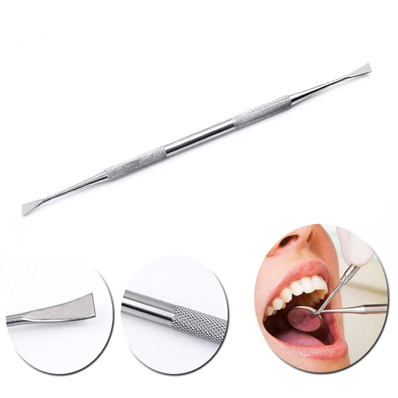 5 шт. стоматологический инструмент зубы чистый Пинцет скребок увеличивающее зеркало стоматологический зонд гигиена полости рта Отбеливание зубов с футляром FM88
