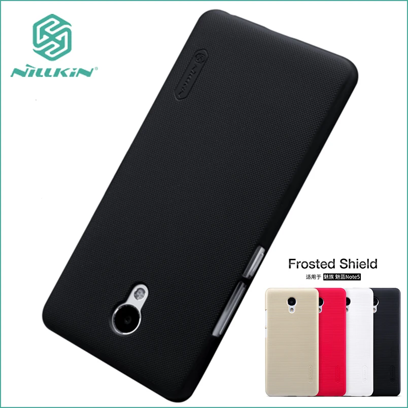 

For Meizu M5 Note Meilan note 5 Case Nillkin Cover Hight Quality Super Frosted Shield For Meizu m5 note +Screen Protector 5.5''