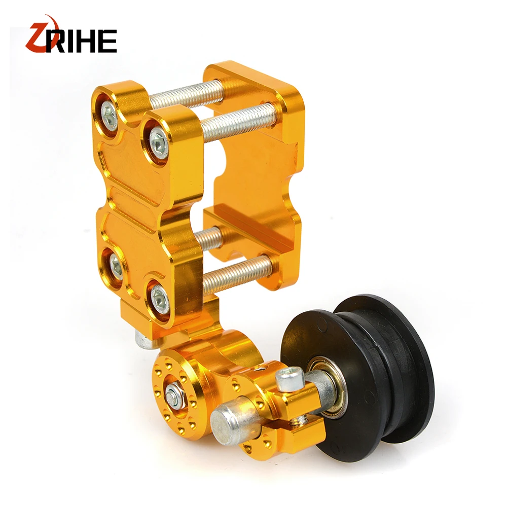 Universal CNC motorcycle chain tensioner sprocket/pulley/chainsaw For