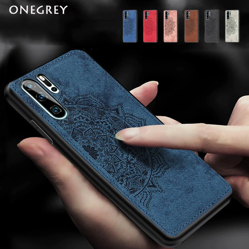 

Cloth Leather Case For Huawei Mate30 P30 P20 Lite Y5 Y7 Y6 Y9 Pro Prime P Smart Z Plus 2019 Nova 5i Honor 20 8S 8A Magnet Cover
