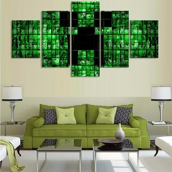 

Modern Canvas Painting Frame HD Printed Wall Art Abstract Pictures 5 Pieces Game Poster Living Room Home Decor