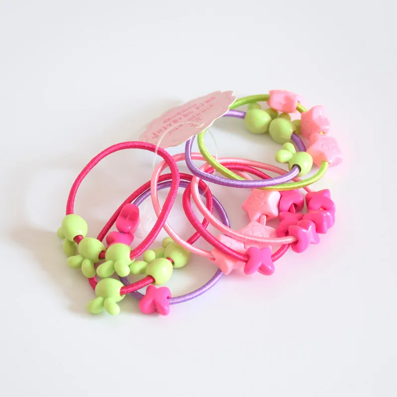 

Elastic Hair Band Girls Hair Dress and Accessories 8pcs/lot mixed color