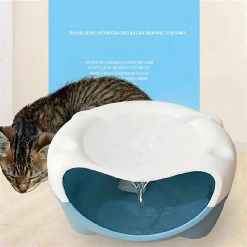 

US/EU Plug Automatic Dog Cat Water Dispenser Circulation Filter Oxygenation Drinking Fountain Bowl Feeder Pet Supply Accessories