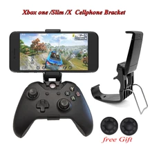 Крепление для телефона с зажимом, подставка, кронштейн для Xbox one/S/X, беспроводной контроллер для iPhone, samsung, sony, держатель