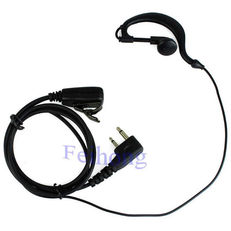 

2 Pin PTT MIC Earpiece Headset for ICOM Radio IC-F11 IC-F11S IC-F21 IC-V82 IC-U82 IC-F31 IC-F3 IC-F4002 IC-F4003 Walkie Talkie