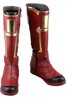 

Captain Marvel Ms. Marvel Carol Danvers Cosplay Boots Shoes