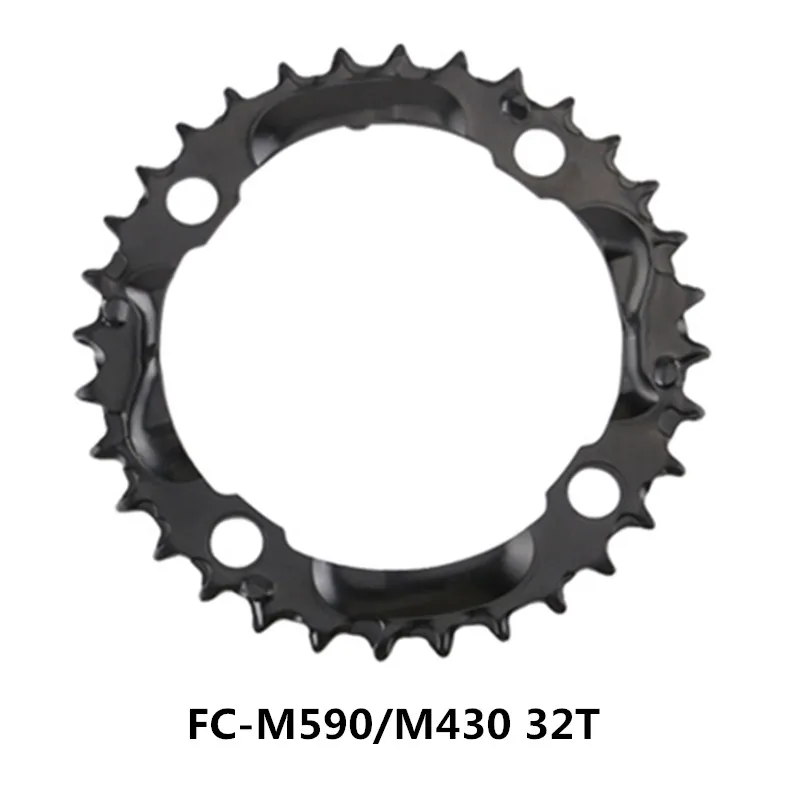 Новые оригинальные звездочки SHIMANO FC M590/FC M430 для горного велосипеда 44 T/42 T/32 T/22 T