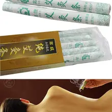 QIAOYAN 10 шт. мокса ролл палочка для прижигания бар китайские традиционные роликовые палочки акупунктурный массаж