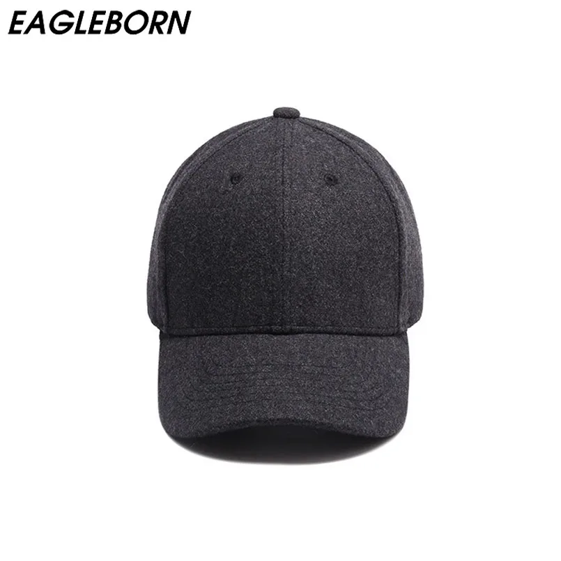 EAGLEBORN/оптовая продажа одноцветные мужские зимние бейсболки брендовые