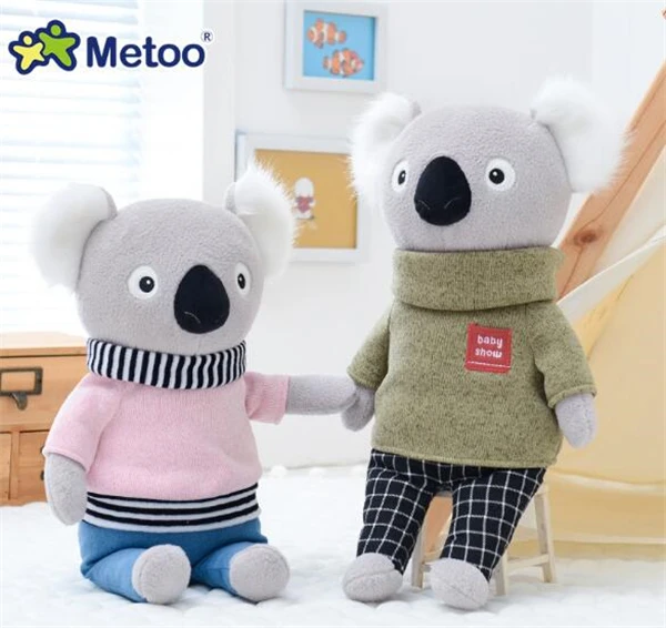 32 см оригинальные Metoo детские мягкие плюшевые куклы Животные плюшевая игрушка-коала мягкая развивающая игрушка