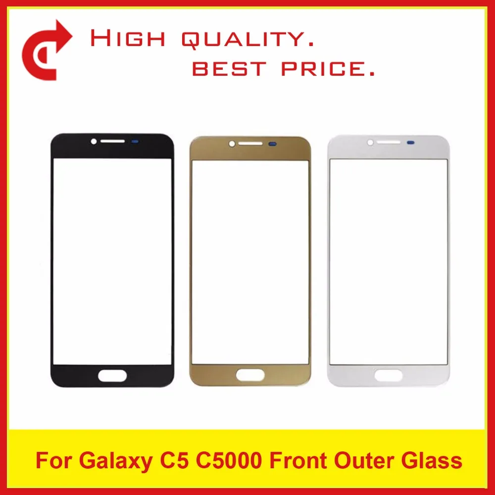 Высокое качество для Samsung Galaxy C5 C5000 C7 C7000 C9 Pro C9000 Сенсорная панель передняя внешняя