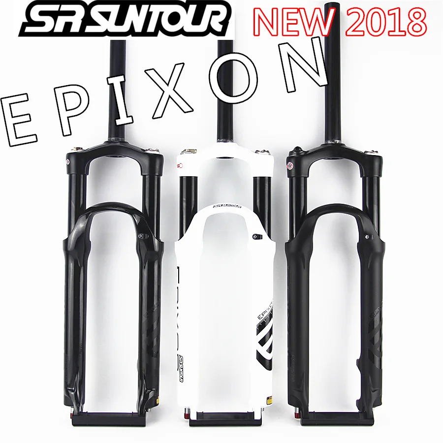 KANGXYSQ VTT Fourche À Suspension Pneumatique 26/27,5/29 Pouces Double