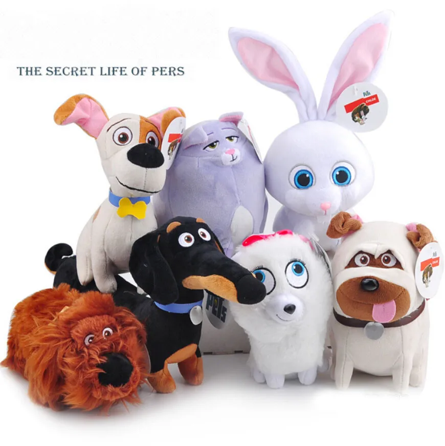 Горячая 1 шт.. Новые Домашние плюшевые игрушки Max Snowball Gidget Mel Chloe Buddy животные