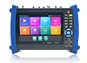 7 inch cctv tester with IPC-8600 Plus new systems.4K H.265 video display via mainstream.RJ45 cable TDR test, cable quality test.