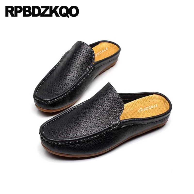 Fashion Summer Men Snadals Shoes Black Closed Toe Non-Slip Water Shoes Sandalies