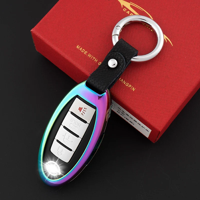 Car styling Aluminium car auto alloy key organizer Key Case Wallet For