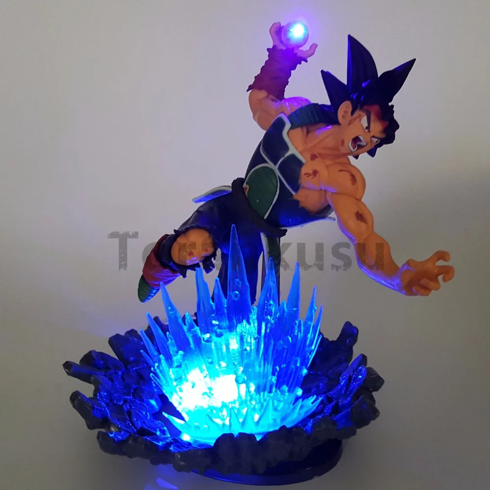 Dragon Ball Z лопуха PVC Фигурки Свет Супер Saiyan Мощность аниме Dragon Ball Супер лопуха Гоку фигурка DBZ игрушка